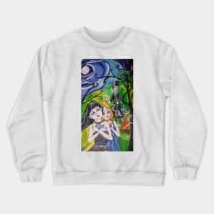 Tim Burton Johnny Depp inspired Crewneck Sweatshirt